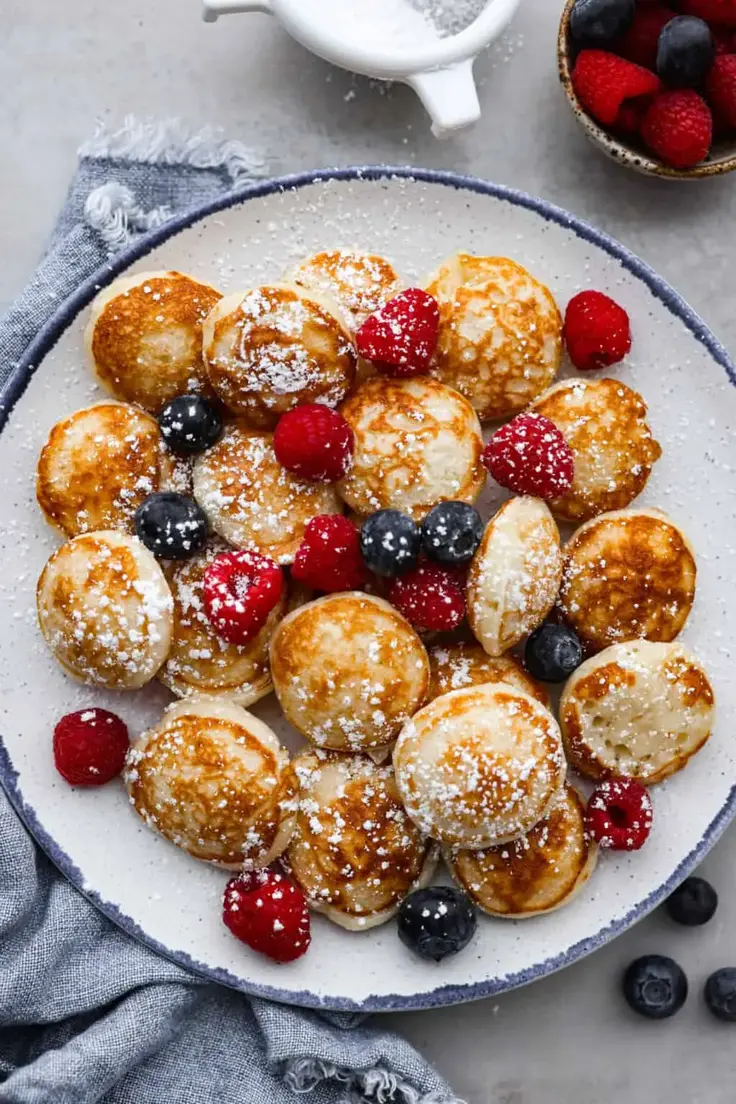 Poffertjes (Danish Pancakes) Recipe by The Recipe Critic
