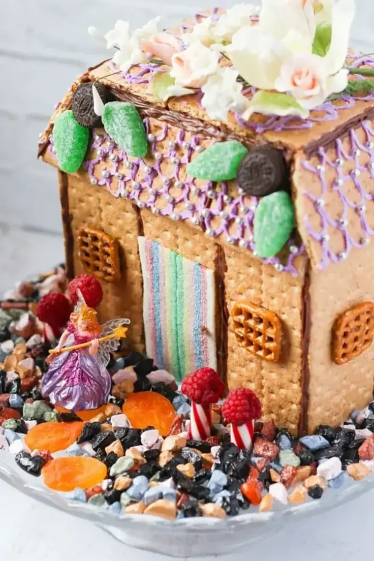 Edible Fairy House Recipe by Sugar, Spice and Glitter
