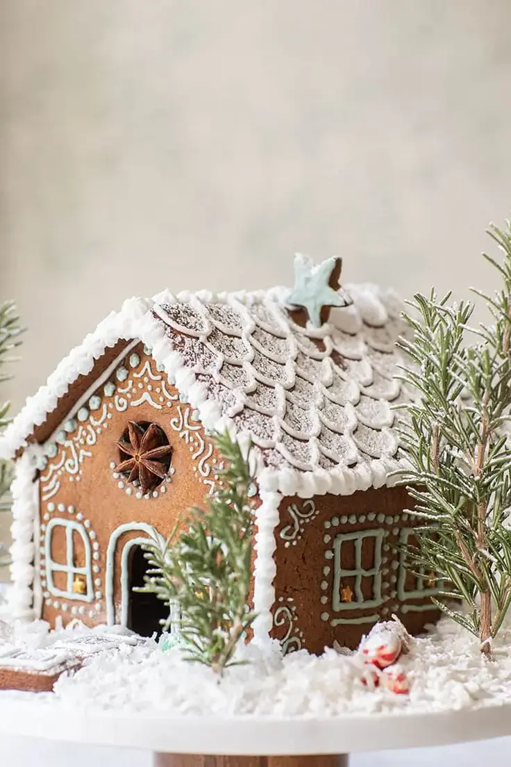 Mini Gingerbread House Recipe by Sugar and Charm
