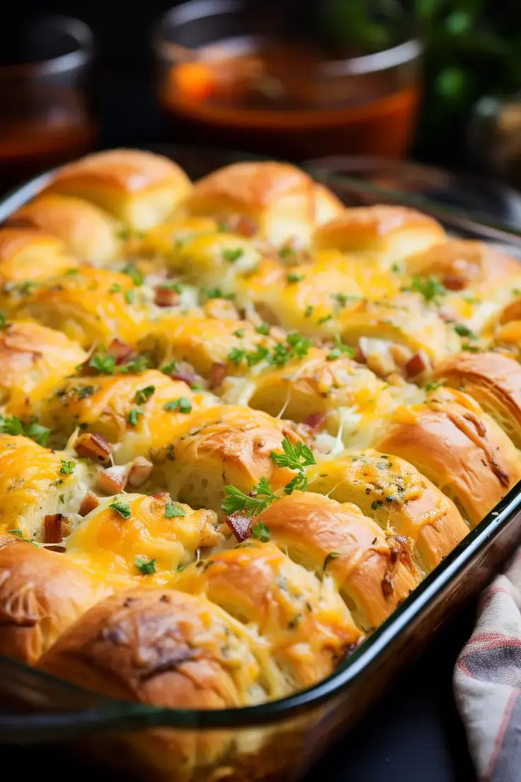 Crescent Roll Breakfast Casserole Recipe by No Dash of Gluten
