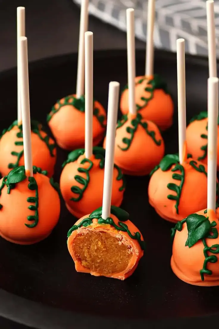 Pumpkin Spice Cake Balls Recipe by Simply Happenings
