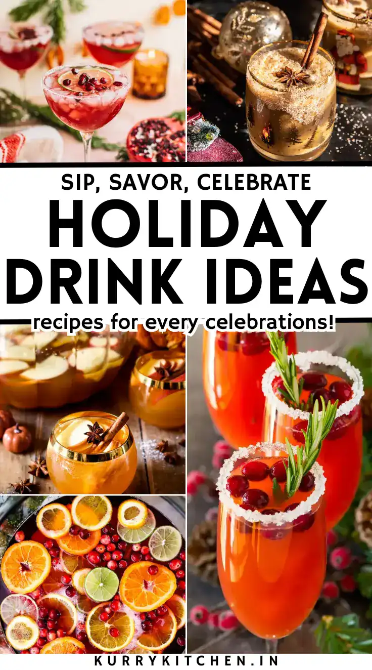 Holiday Drink Recipes Pin