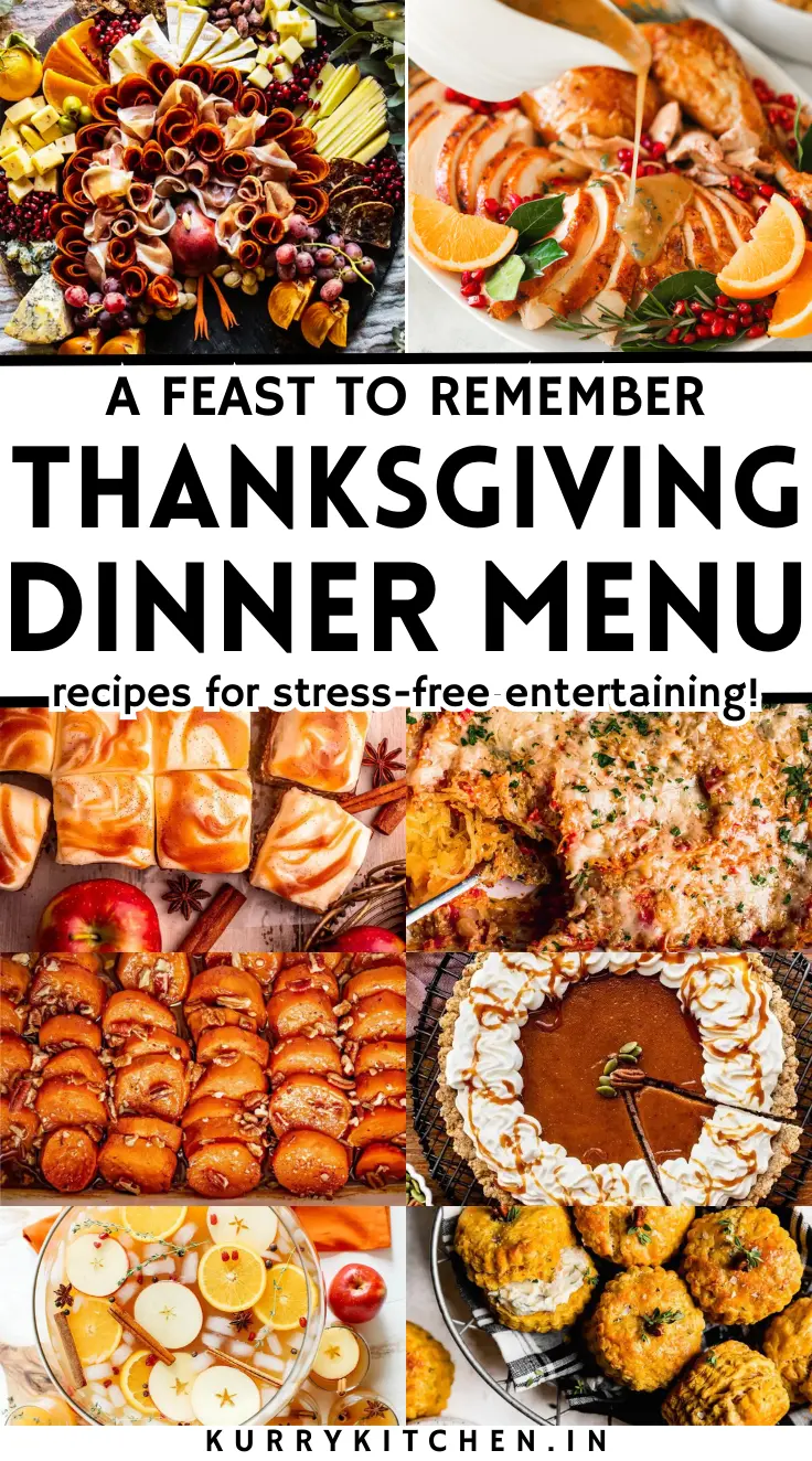 Pin Thanksgiving Dinner Menu Ideas