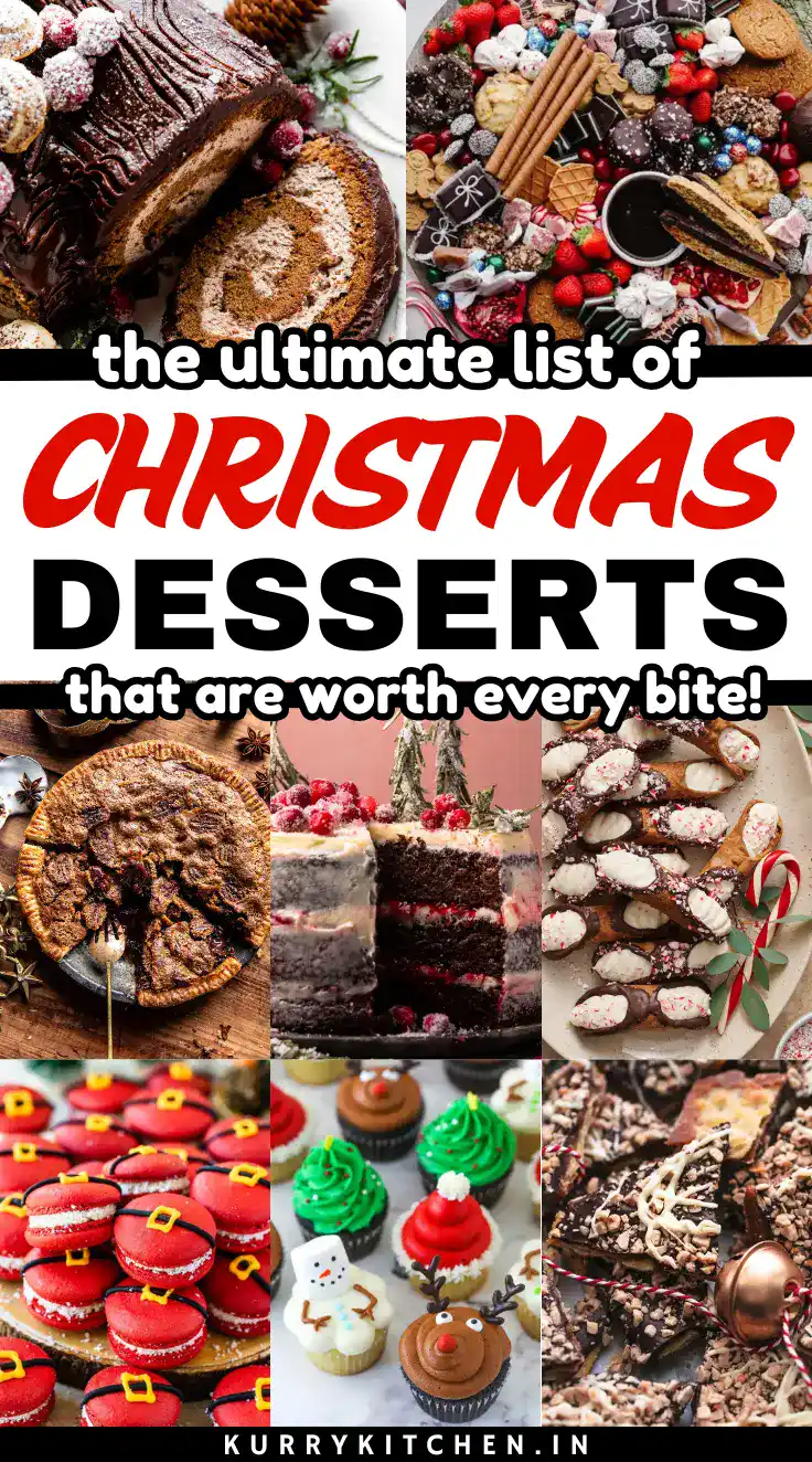 Pin - Explore the best Christmas desserts and Christmas sweet treats that will delight your guests this holiday season. 