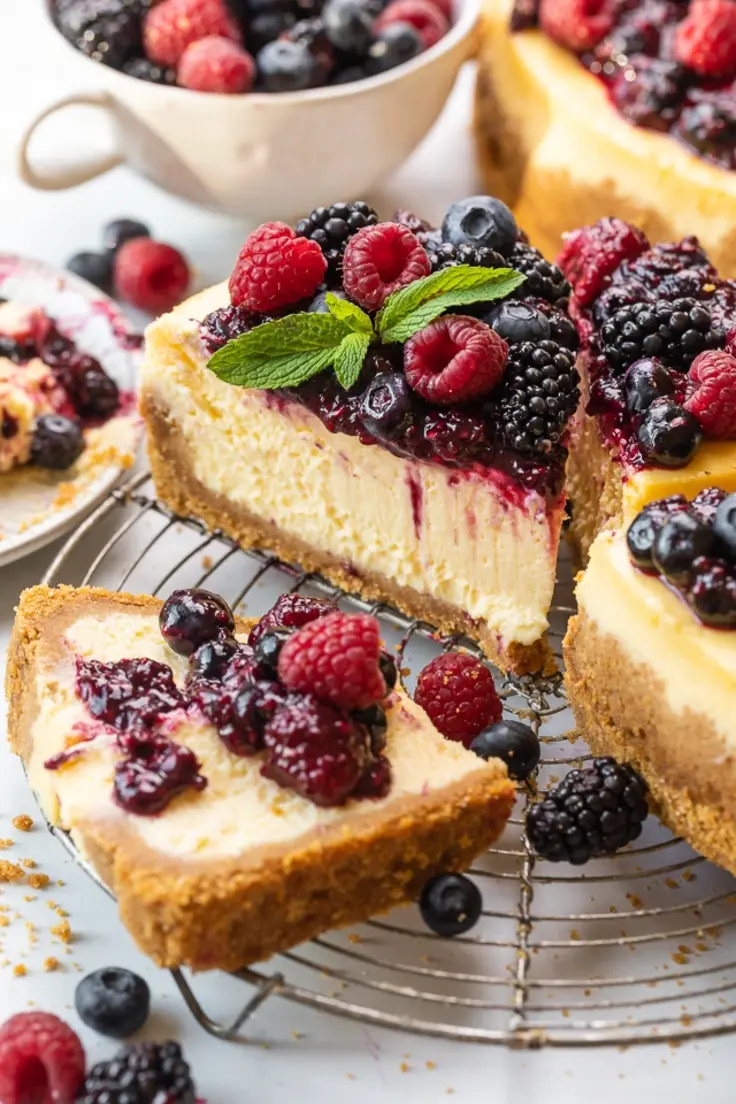 Italian Ricotta Cheesecake Recipe by Baker by Nature
