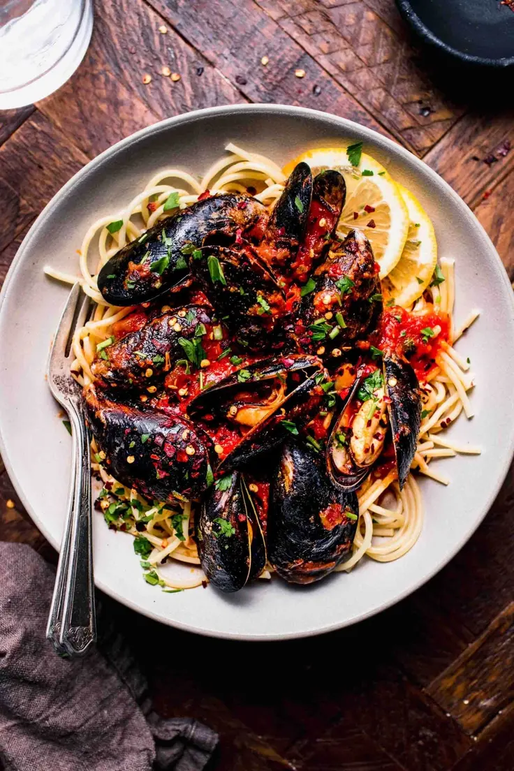 20-Minute Mussels Marinara Recipe by Platings + Pairings
