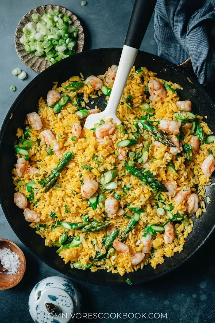 Golden Fried Rice (Huang Jin Chao Fan) Recipe by Omnivore's Cookbook
