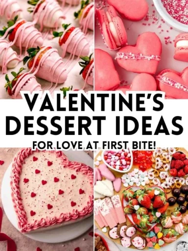 Featured Image - Valentines Day Dessert Ideas