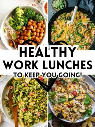 Healthy Lunch Ideas for Work - Featured Image