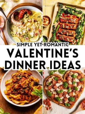 Valentine's Day Dinner Ideas - Featured Image