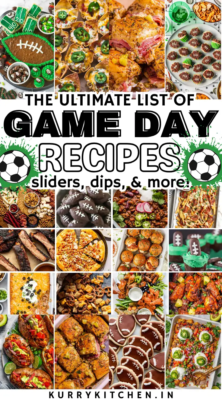 Pin - Game Day Recipes for Football Party