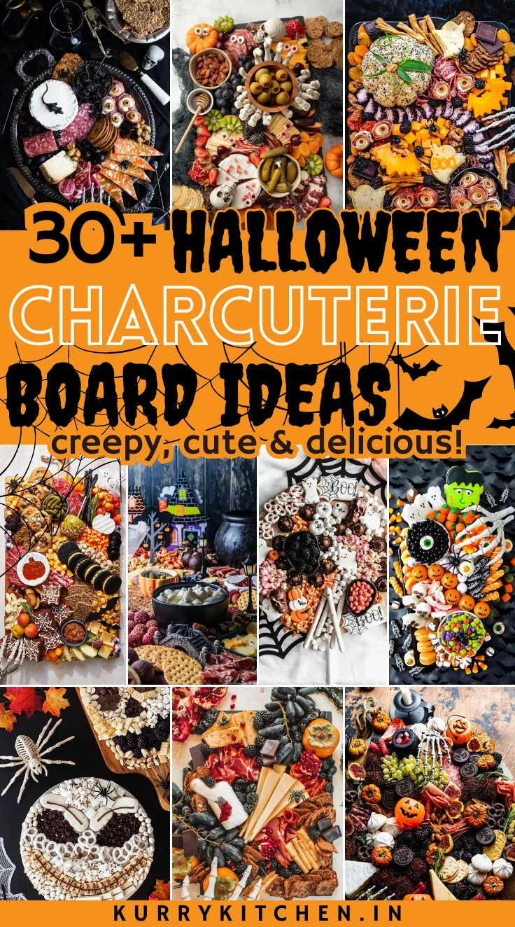 Halloween Charcuterie Board Ideas Pin for Pinterest