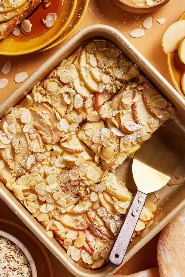 Protein Apple Almond Croissant Baked Oats
