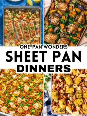 Featured Image - Easy Sheet Pan Dinner Recipes