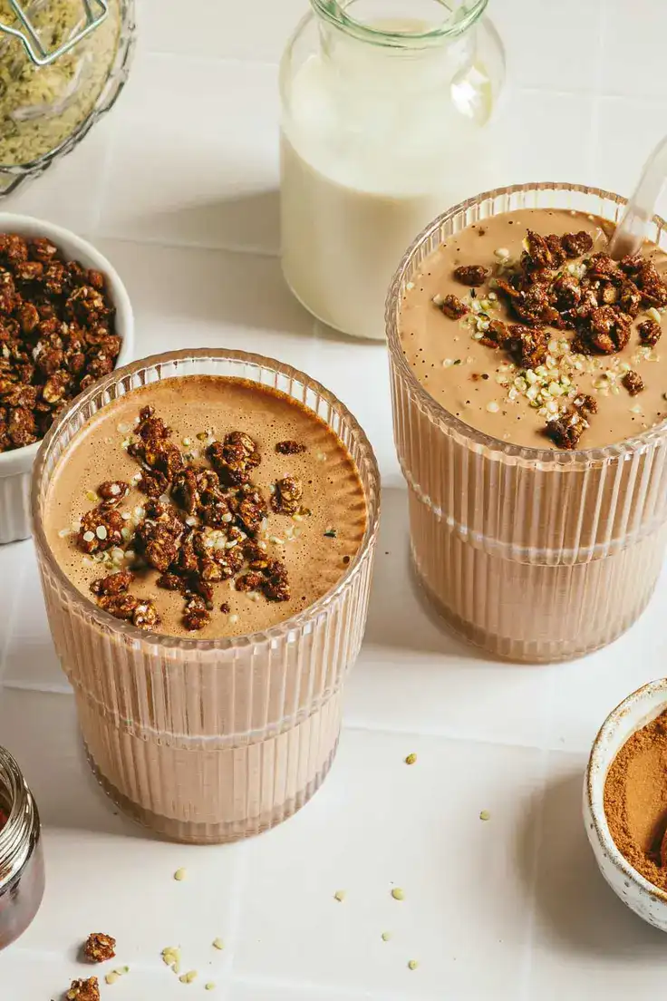 Chocolate Tofu Smoothie by I Heart Umami