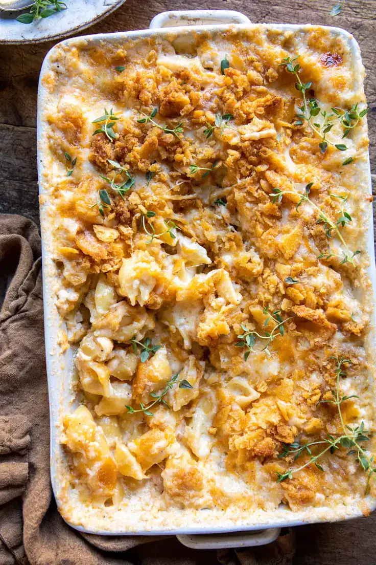 No-boil Brie Mac & Cheese Recipe by Half Baked Harvest