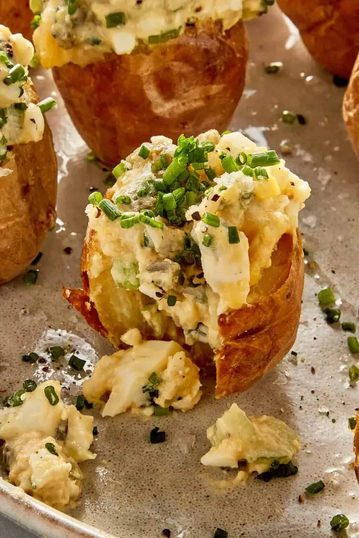 Deviled Potatoes Recipe by Cafe Delites