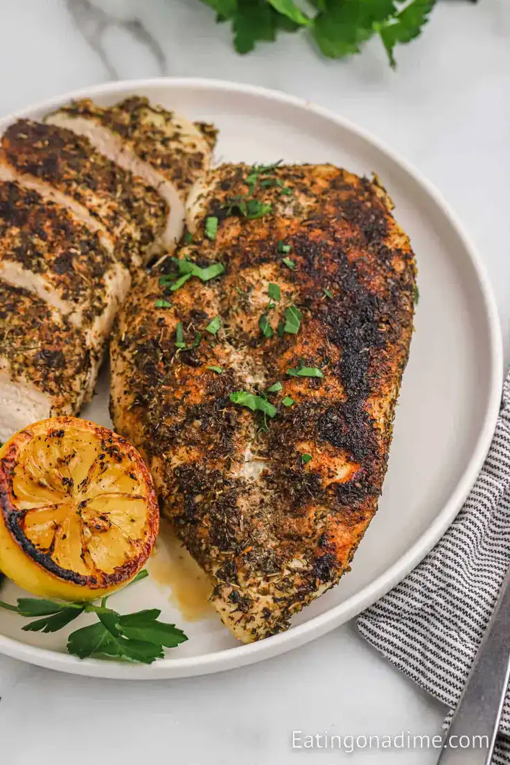 Texas Roadhouse Herb Crusted Chicken Recipe by Eating on a Dime
