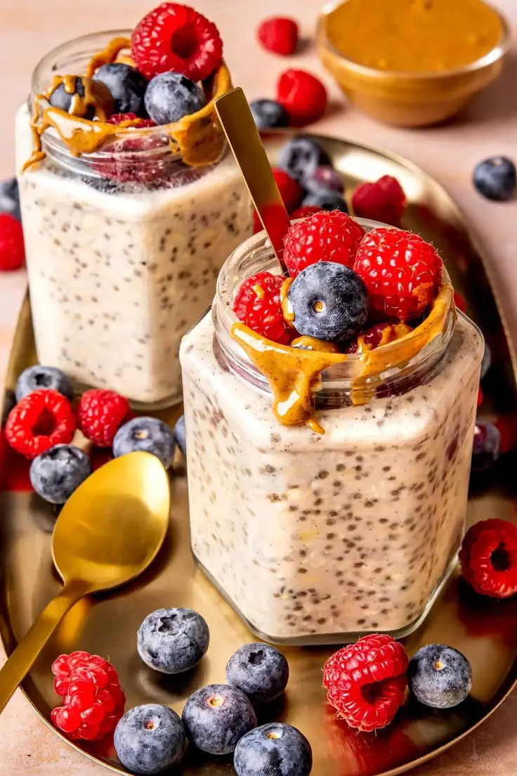 Protein Overnight Oats Recipe by Olivia Adriance