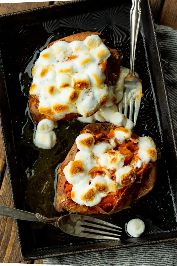 Texas Roadhouse Loaded Sweet Potato Recipe by Oh Sweet Basil