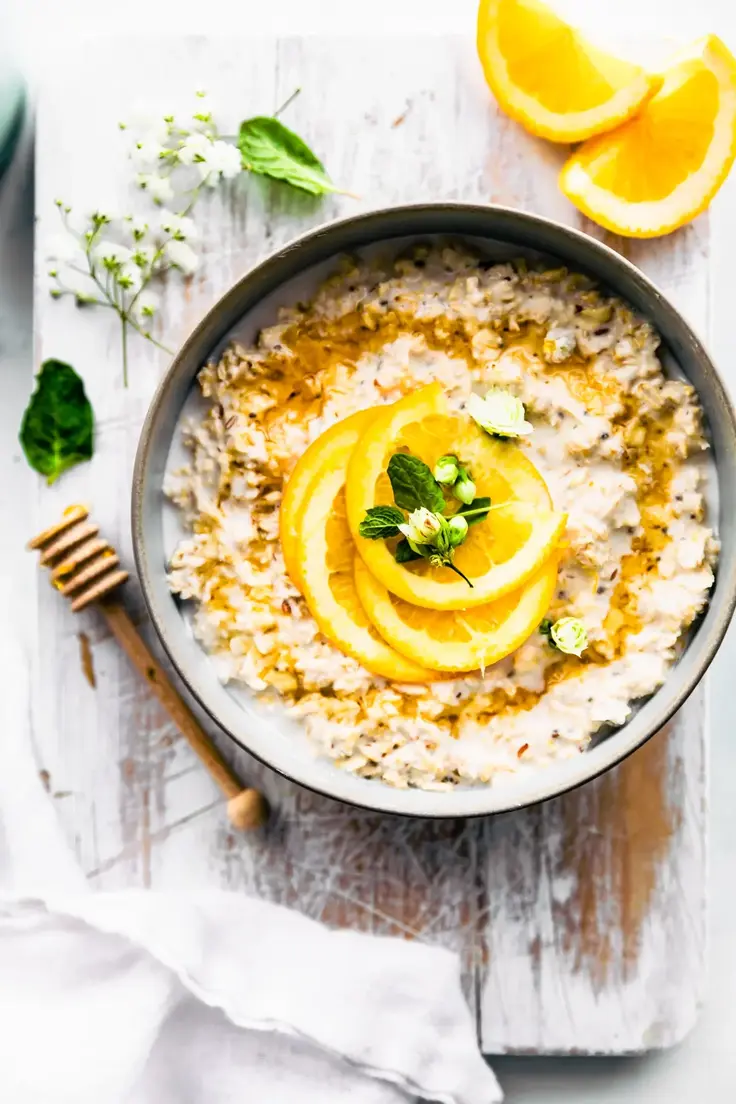 Orange Vanilla Protein Overnight Oats Recipe by Cotter Crunch