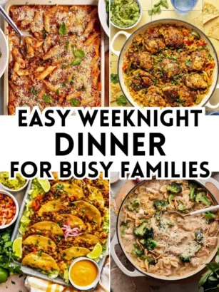 Featured Image - Easy Weeight Dinners for Busy Families