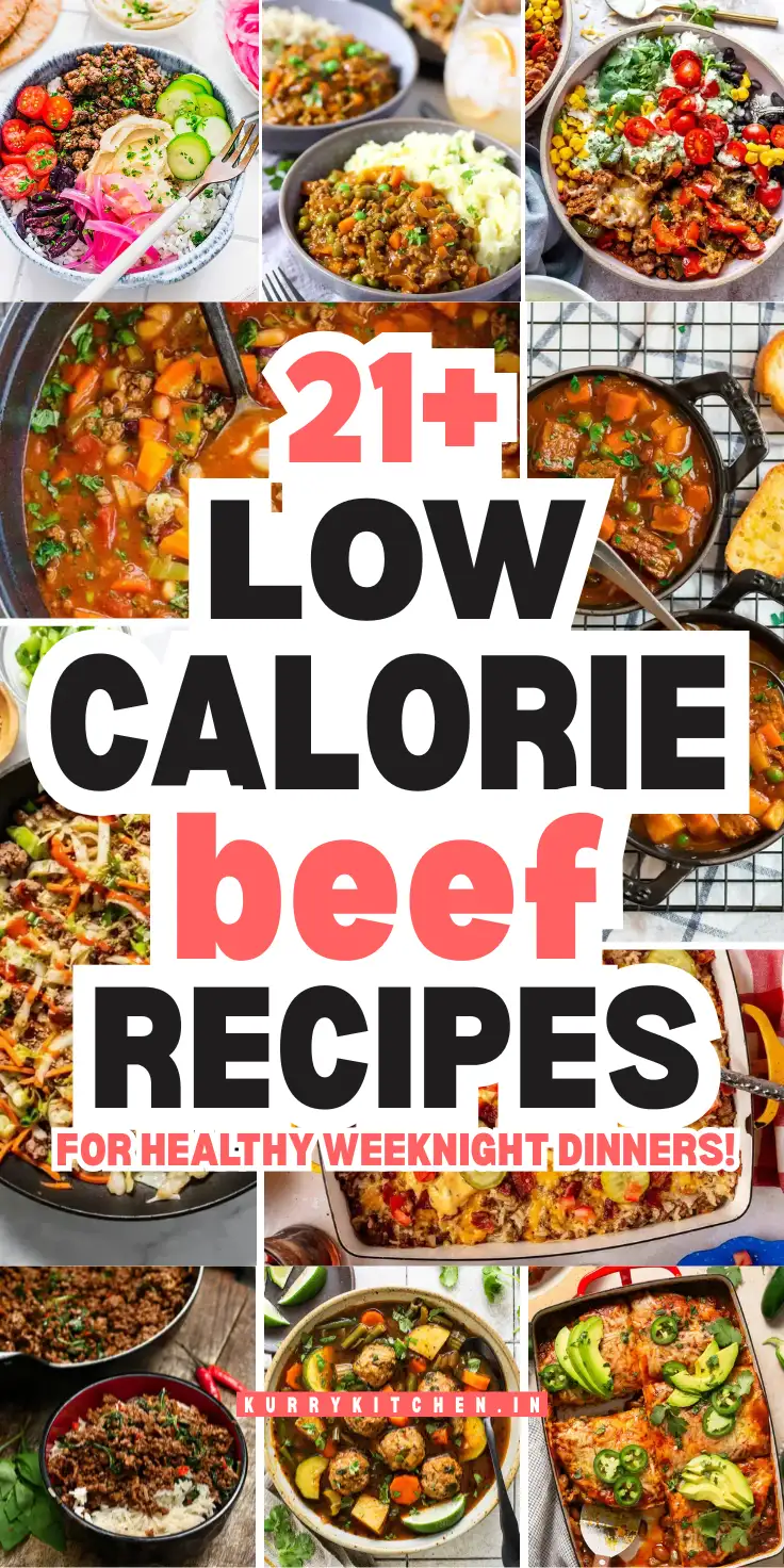 Pin - Low Calorie Beef Recipes