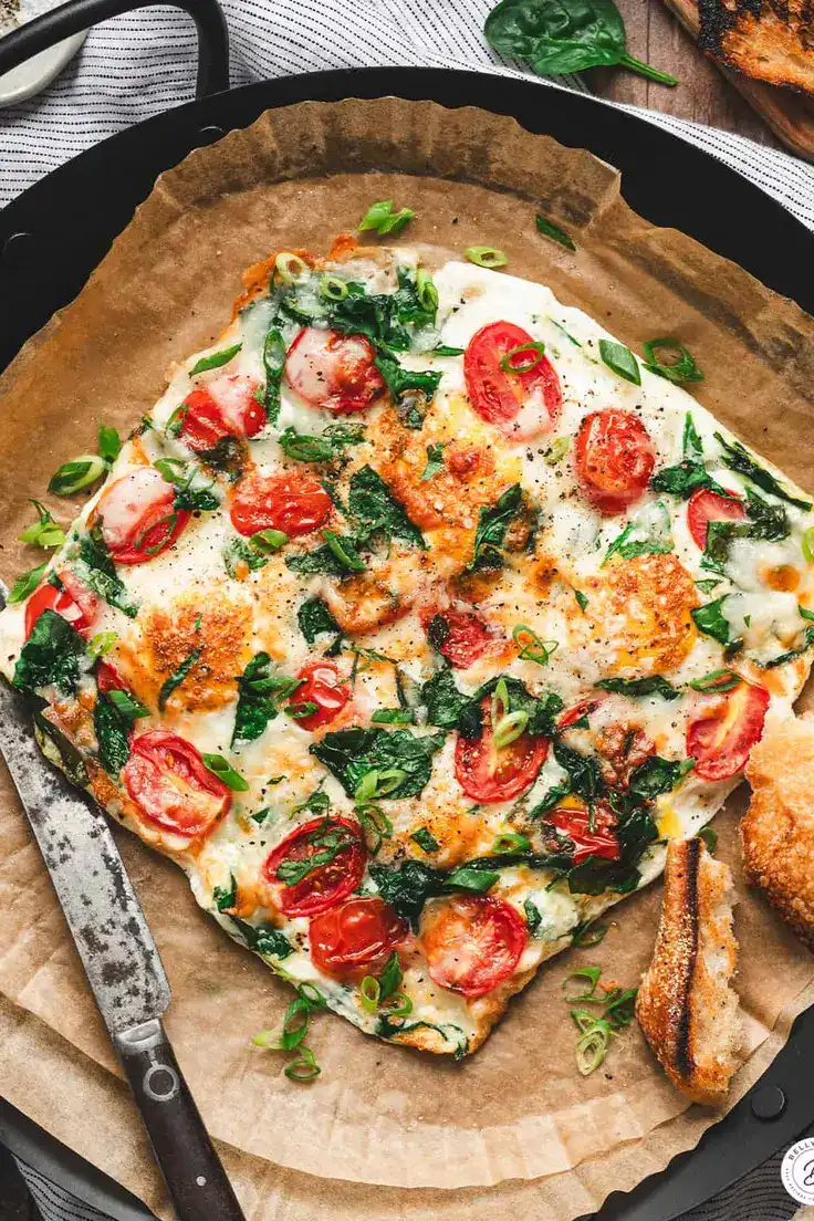 Air Fryer Egg Frittata Recipe by Bellyfull
