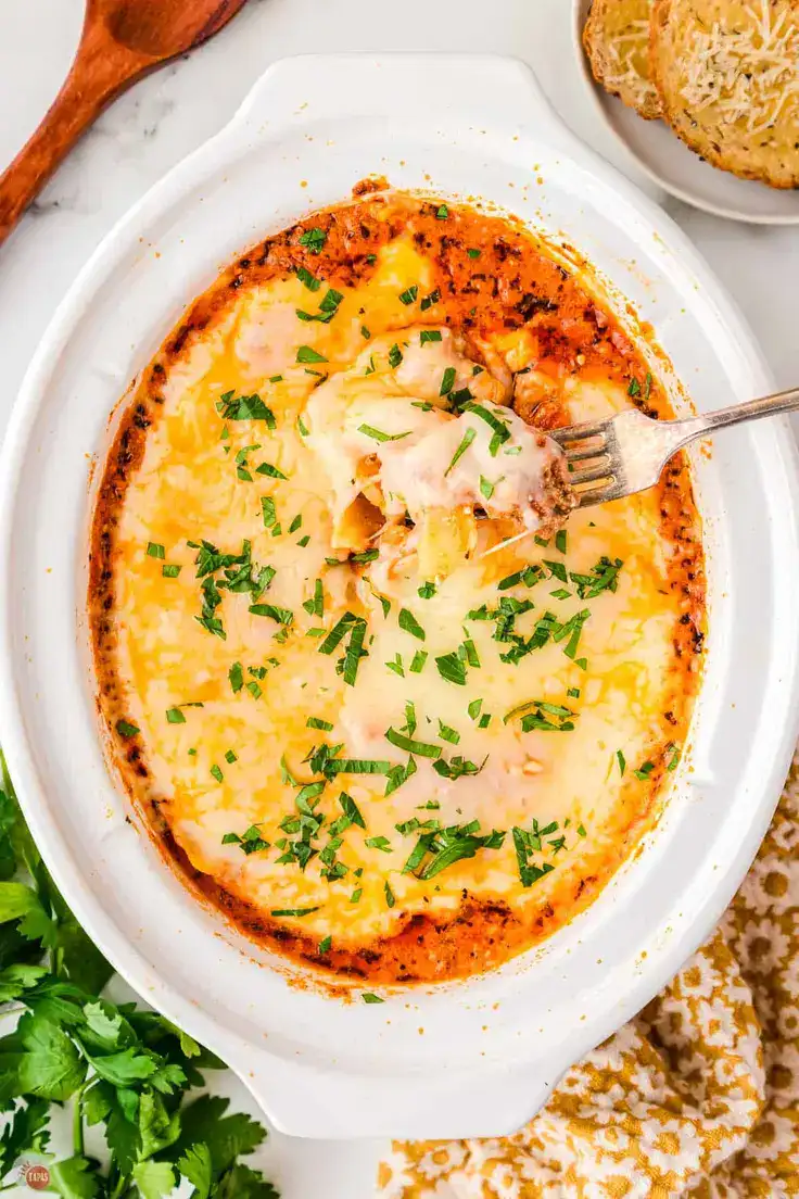 Crock Pot Lasagna Dip Recipe by Take Two Tapas
