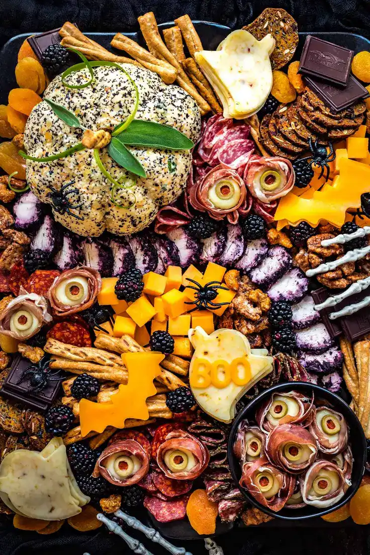 Halloween Charcuterie Board Recipe by Host The Toast
