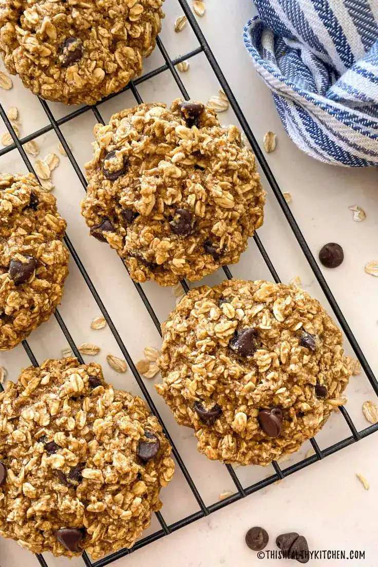 Air Fryer Oatmeal Cookies Recipe by This Healthy Kitchen
