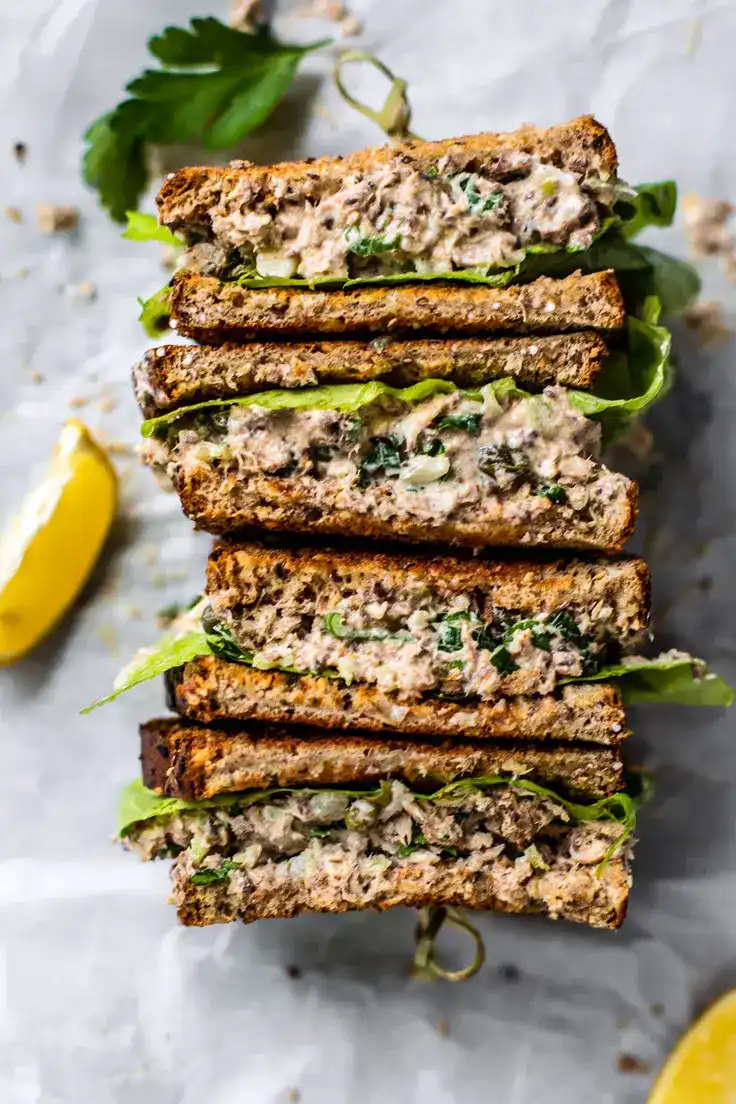 Spicy Sardine Salad Sandwich Recipe by Killing Thyme
