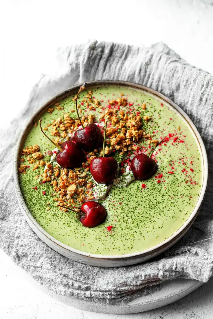 Blended Matcha Overnight Oats Recipe by Nadia’s Healthy Kitchen