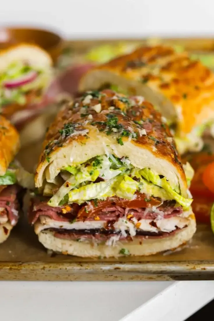 Grinder Salad Sandwich Recipe by Moribyan

