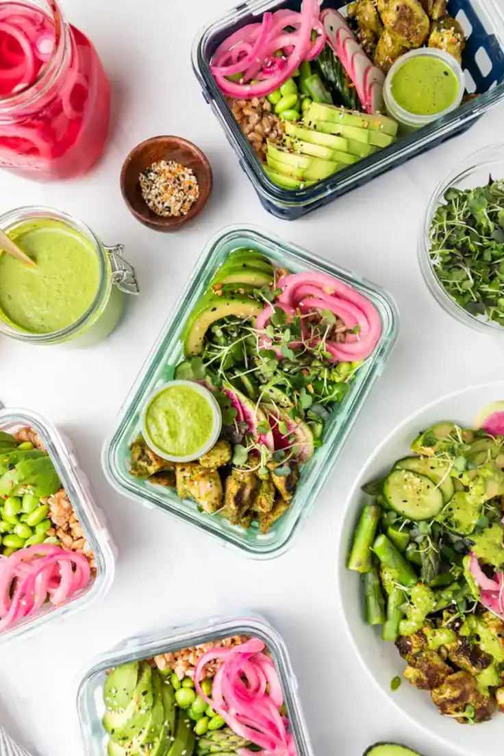 Green Goddess Power Bowl Recipe by Peanut Butter and Fitness

