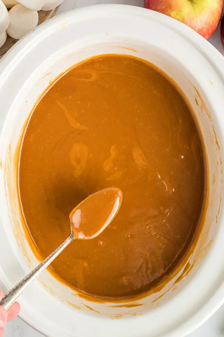Slow Cooker Caramel Dip Recipe by The Magical Slow Cooker
