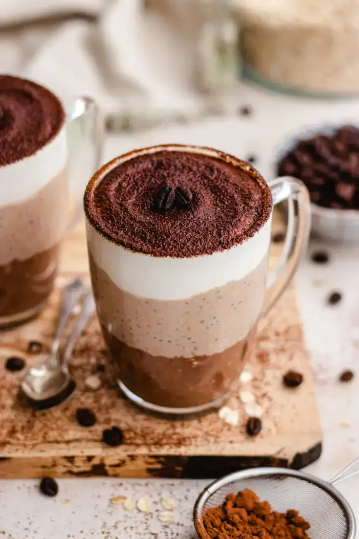 Tiramisu Overnight Oats Recipe by The Delicious Plate