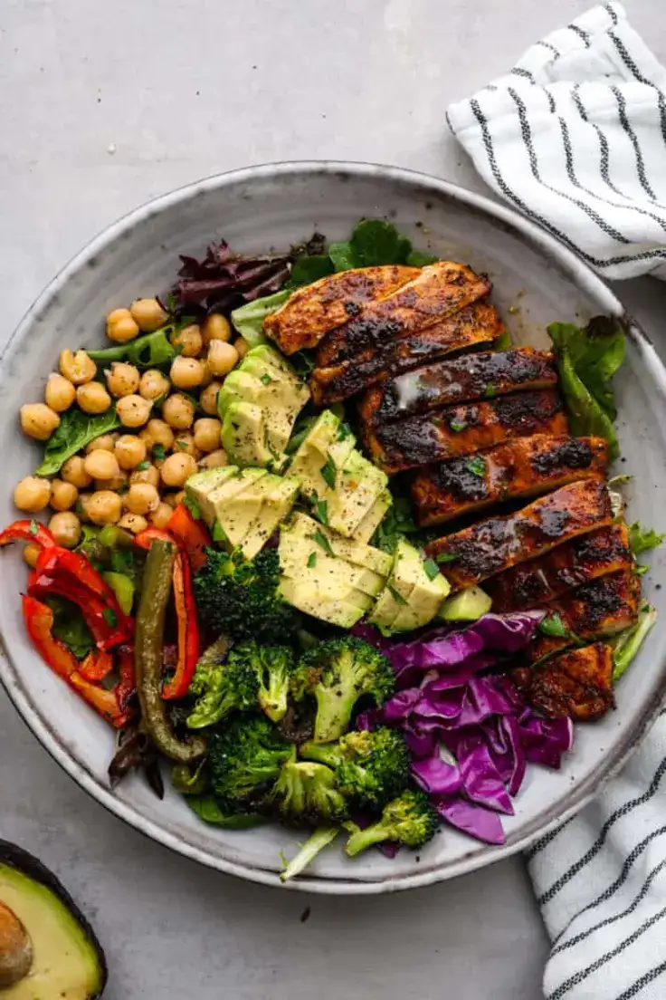 Blackened Chicken Avocado Power Bowls Recipe by The Recipe Critic
