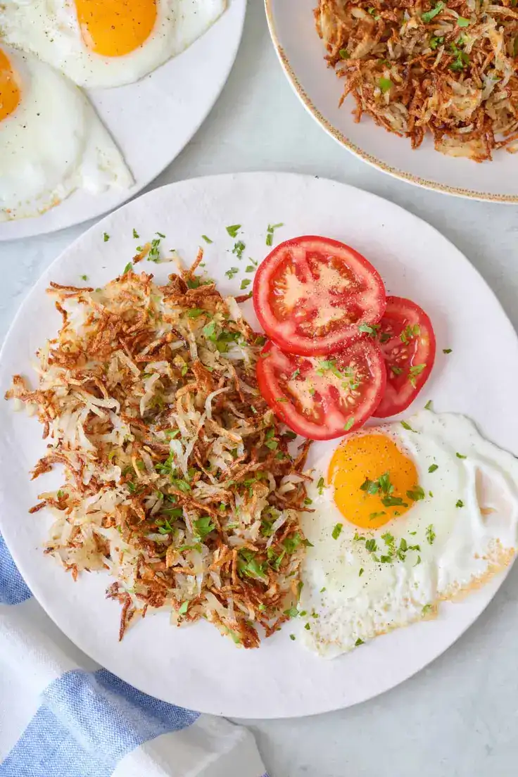 Air Fryer Hash Browns Recipe by Feel Good Foodie
