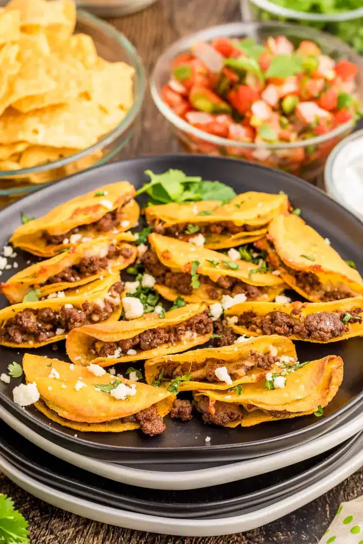 Mini Tacos Recipe by Tornadough Alli
