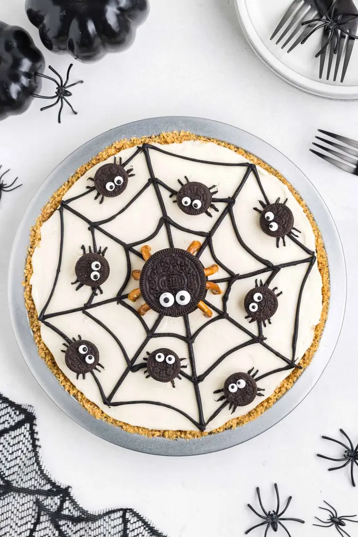 Spider Pie for Halloween Recipe by Texanerin
