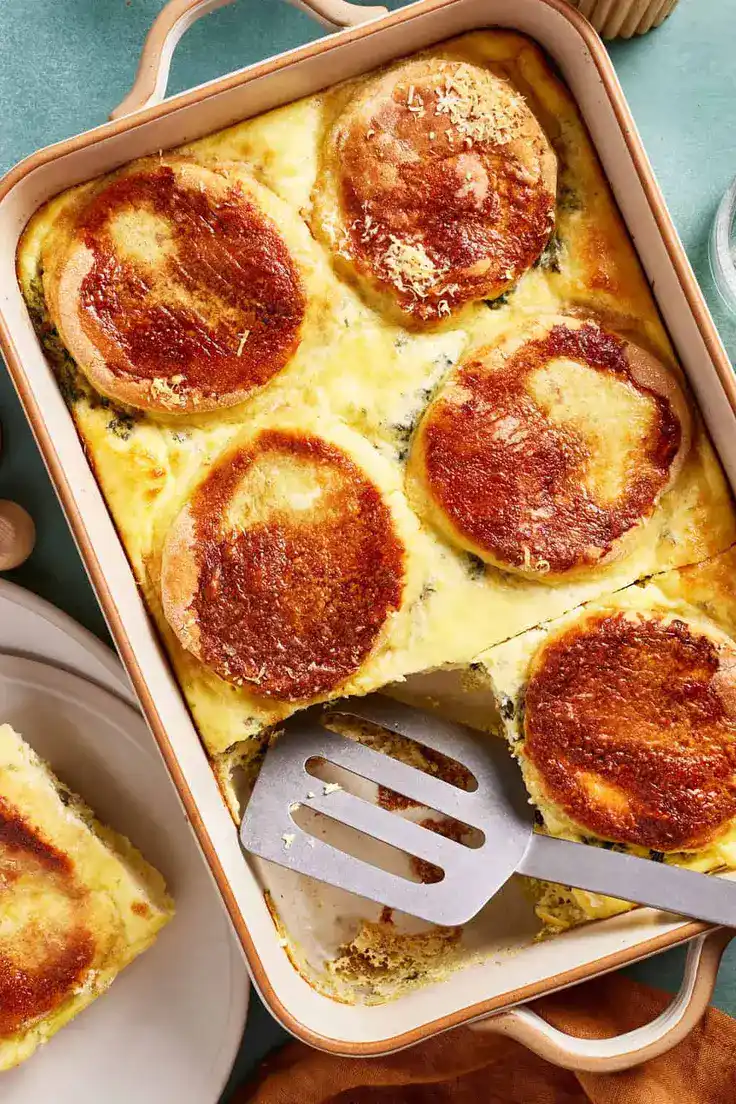 Spinach & Sausage Breakfast Bake Recipe by Kale junkie