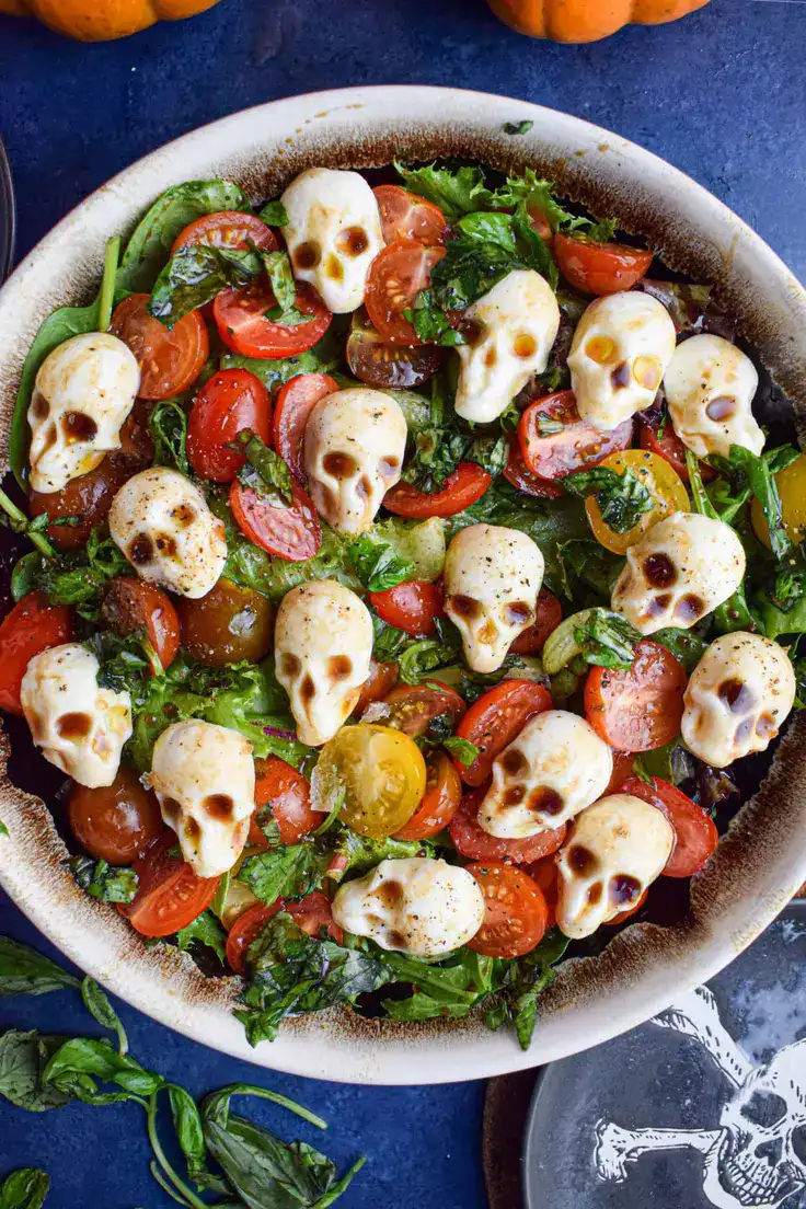 Halloween Salad Recipe by Jam Jar Kitchen
