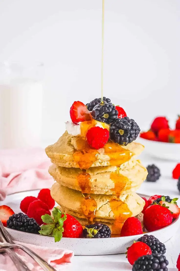 Air Fryer Pancakes Recipe by Picky Eater Blog
