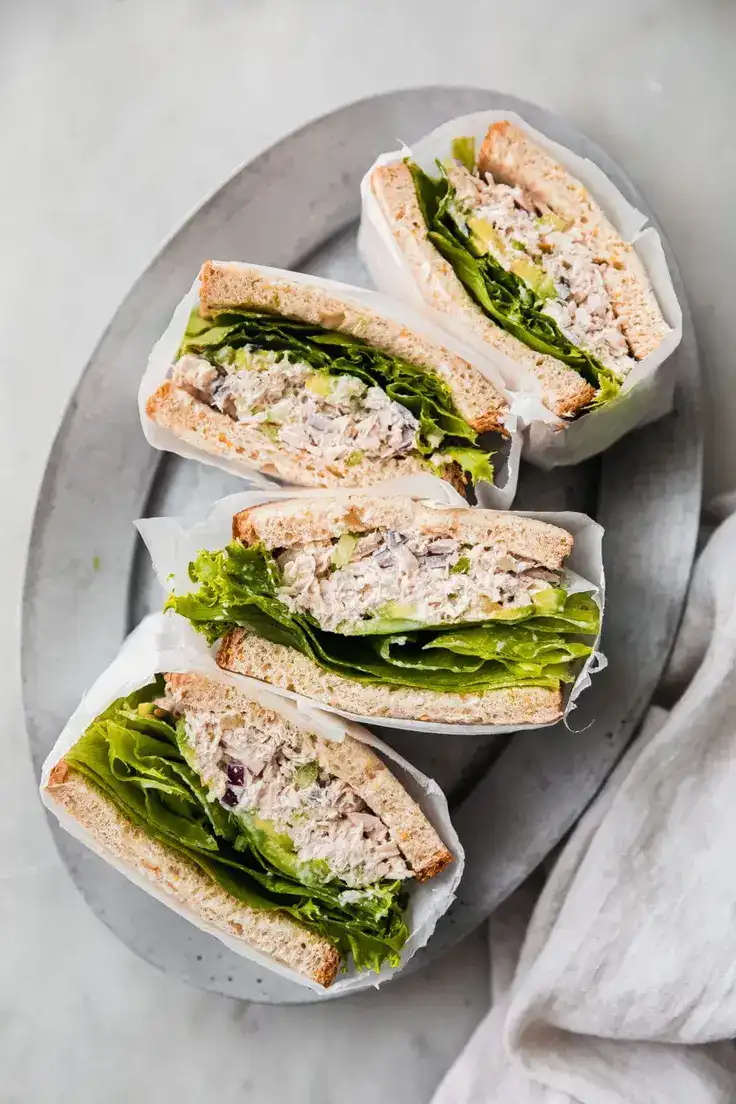 Avocado Tuna Salad Sandwich Recipe by Little Spice Jar

