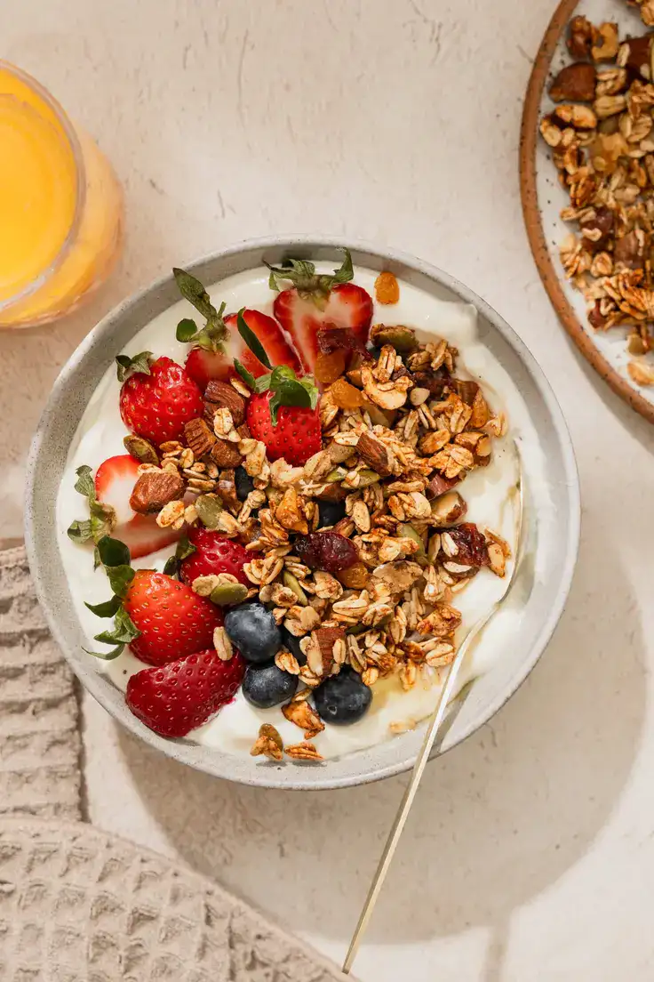 Crispy Air Fryer Granola Recipe by Love and Other Spices
