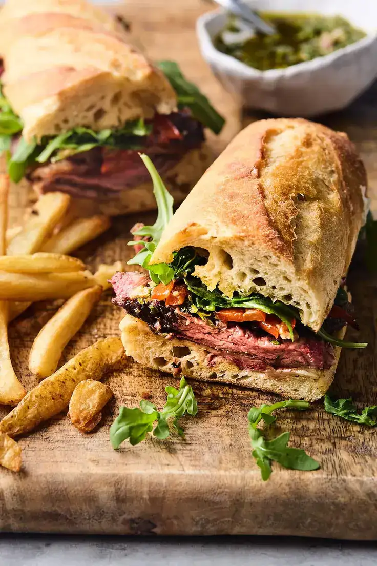 Steak Sandwich Recipe by Two Peas and Their Pod
