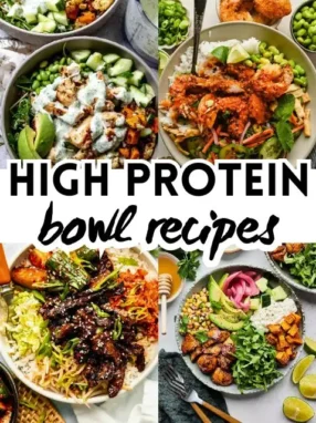 High Protein Bowl Recipes - Featured Image