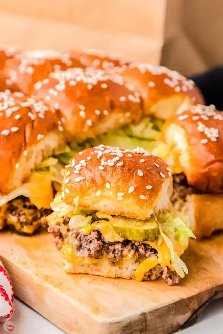 Big Mac Sliders Recipe by Take Two Tapas

