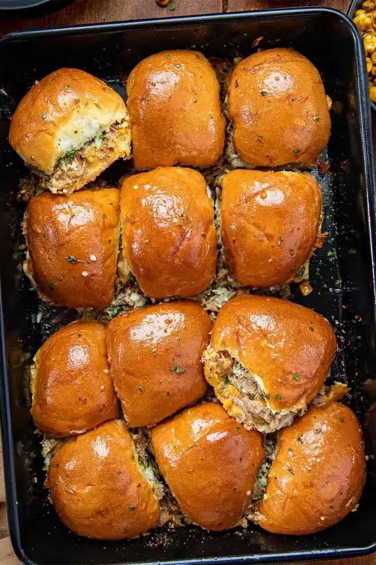 Carnitas Street Corn Sliders Recipe by I am Homesteader
